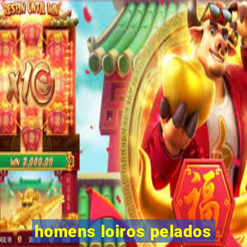 homens loiros pelados